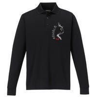 Cat Ladies For Kmala Cat 2024 President Kamalaaharris Performance Long Sleeve Polo