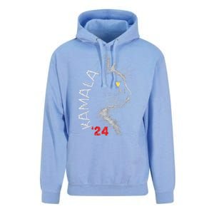 Cat Ladies For Kmala Cat 2024 President Kamalaaharris Unisex Surf Hoodie