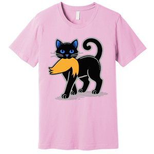 Cat Ladies For Kamala Harris Donald Trump 2024 Premium T-Shirt