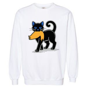 Cat Ladies For Kamala Harris Donald Trump 2024 Garment-Dyed Sweatshirt