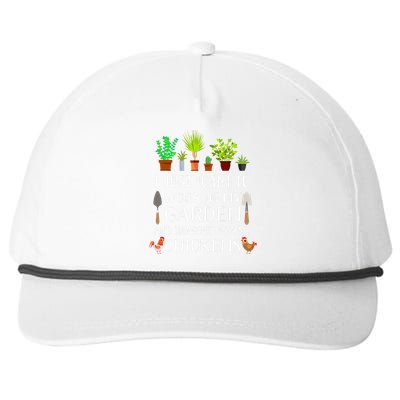 Chicken Lover Funny Gardening For Men Women Gardener Snapback Five-Panel Rope Hat