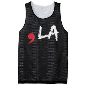 Comma La Funny Kamala Harris 2024 President Gift Mesh Reversible Basketball Jersey Tank