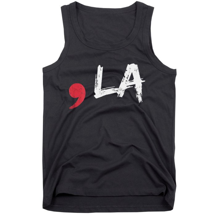 Comma La Funny Kamala Harris 2024 President Gift Tank Top