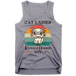 Cat Ladies For Kamala Harris Tank Top