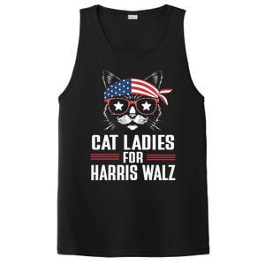 Cat Ladies For Harris Waltz Cat 2024 PosiCharge Competitor Tank