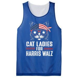 Cat Ladies For Harris Waltz Cat 2024 Mesh Reversible Basketball Jersey Tank