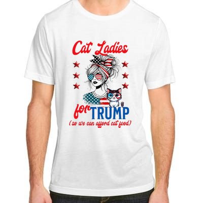 Cat Lady For Trump Funny Political Adult ChromaSoft Performance T-Shirt