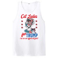 Cat Lady For Trump Funny Political PosiCharge Competitor Tank