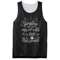 Country Life Fun Girl Sunshine Mixed With A Hurricane Mesh Reversible Basketball Jersey Tank