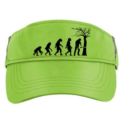 Cool Lumberjack For Women Logger Tree Cutter Arborist Adult Drive Performance Visor