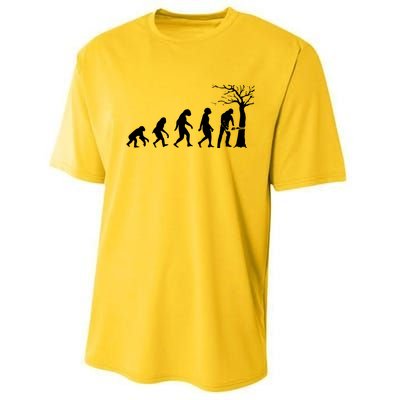 Cool Lumberjack For Women Logger Tree Cutter Arborist Performance Sprint T-Shirt