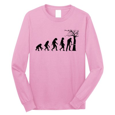 Cool Lumberjack For Women Logger Tree Cutter Arborist Long Sleeve Shirt