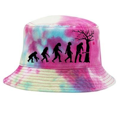 Cool Lumberjack For Women Logger Tree Cutter Arborist Tie-Dyed Bucket Hat