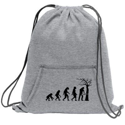 Cool Lumberjack For Women Logger Tree Cutter Arborist Sweatshirt Cinch Pack Bag