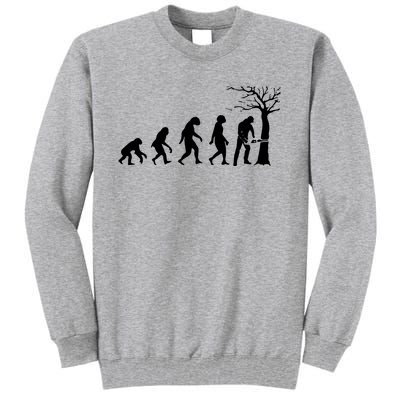 Cool Lumberjack For Women Logger Tree Cutter Arborist Tall Sweatshirt