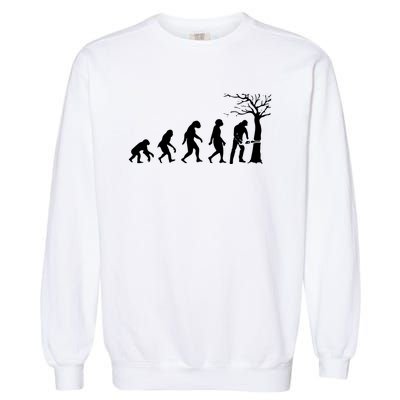 Cool Lumberjack For Women Logger Tree Cutter Arborist Garment-Dyed Sweatshirt