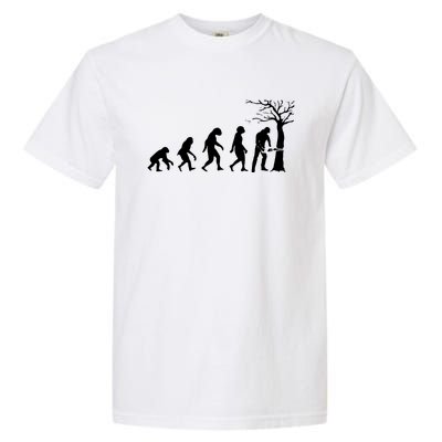 Cool Lumberjack For Women Logger Tree Cutter Arborist Garment-Dyed Heavyweight T-Shirt