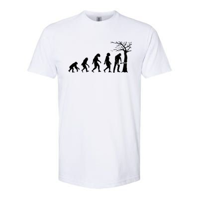 Cool Lumberjack For Women Logger Tree Cutter Arborist Softstyle CVC T-Shirt