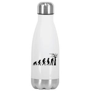 Cool Lumberjack For Women Logger Tree Cutter Arborist Stainless Steel Insulated Water Bottle