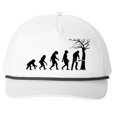 Cool Lumberjack For Women Logger Tree Cutter Arborist Snapback Five-Panel Rope Hat