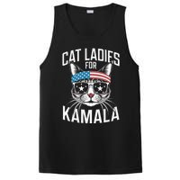 Cat Ladies For Kamala Funny Cat 2024 PosiCharge Competitor Tank