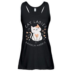 Cat Ladies For Kamala Harris Ladies Essential Flowy Tank