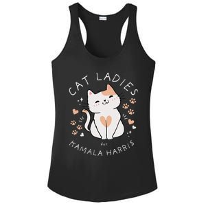 Cat Ladies For Kamala Harris Ladies PosiCharge Competitor Racerback Tank