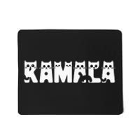 Cat Ladies For Kamala Cat Typography Alphabet Cute Premium Mousepad