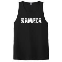 Cat Ladies For Kamala Cat Typography Alphabet Cute Premium PosiCharge Competitor Tank