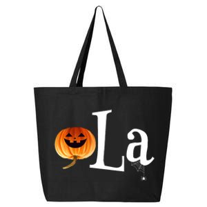 Comma La Funny Kamala Harris Halloween Pumpkin 25L Jumbo Tote