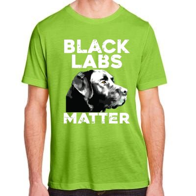 Cool Labrador For Men Women Black Labs Matter Service Animal Adult ChromaSoft Performance T-Shirt