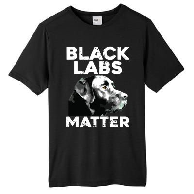 Cool Labrador For Men Women Black Labs Matter Service Animal Tall Fusion ChromaSoft Performance T-Shirt