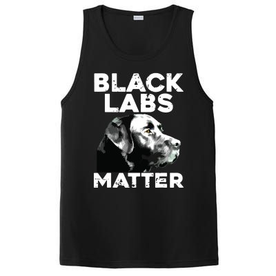 Cool Labrador For Men Women Black Labs Matter Service Animal PosiCharge Competitor Tank