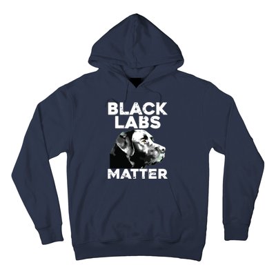 Cool Labrador For Men Women Black Labs Matter Service Animal Hoodie