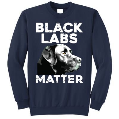 Cool Labrador For Men Women Black Labs Matter Service Animal Sweatshirt