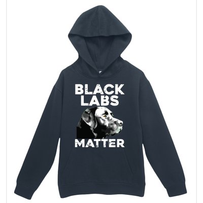 Cool Labrador For Men Women Black Labs Matter Service Animal Urban Pullover Hoodie