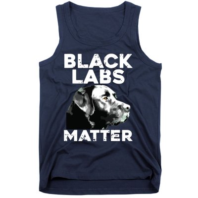 Cool Labrador For Men Women Black Labs Matter Service Animal Tank Top