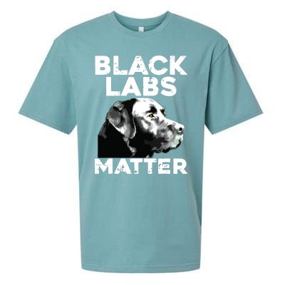 Cool Labrador For Men Women Black Labs Matter Service Animal Sueded Cloud Jersey T-Shirt