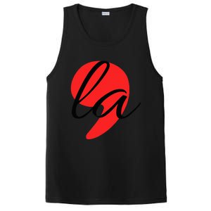 Comma La Funny Kamala Harris 2024 PosiCharge Competitor Tank