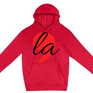 Comma La Funny Kamala Harris 2024 Premium Pullover Hoodie