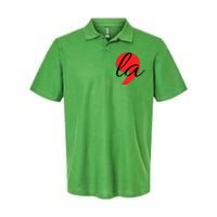 Comma La Funny Kamala Harris 2024 Softstyle Adult Sport Polo