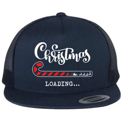 Christmas Loading Fall Funny Cute Fun Santa Claus Meaningful Gift Flat Bill Trucker Hat