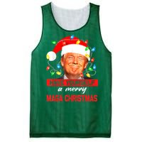 Christmas Lights Funny Santa Trump Have Yourself A Merry Maga Xmas Gift Mesh Reversible Basketball Jersey Tank