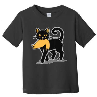 Cat Ladies For Kamala Harris Donald Trump 2024 Sarcastic Toddler T-Shirt