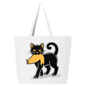 Cat Ladies For Kamala Harris Donald Trump 2024 Sarcastic 25L Jumbo Tote