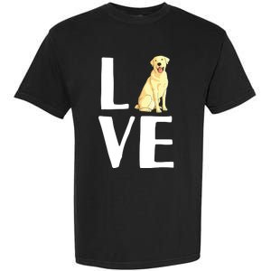 Cool Labrador For Men Women Yellow Lab Dog Lab Retriever Garment-Dyed Heavyweight T-Shirt