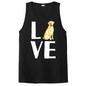 Cool Labrador For Men Women Yellow Lab Dog Lab Retriever PosiCharge Competitor Tank