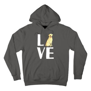 Cool Labrador For Men Women Yellow Lab Dog Lab Retriever Hoodie