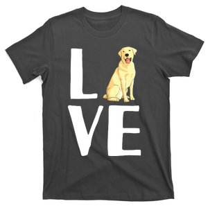 Cool Labrador For Men Women Yellow Lab Dog Lab Retriever T-Shirt