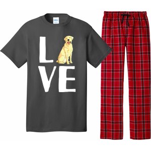 Cool Labrador For Men Women Yellow Lab Dog Lab Retriever Pajama Set